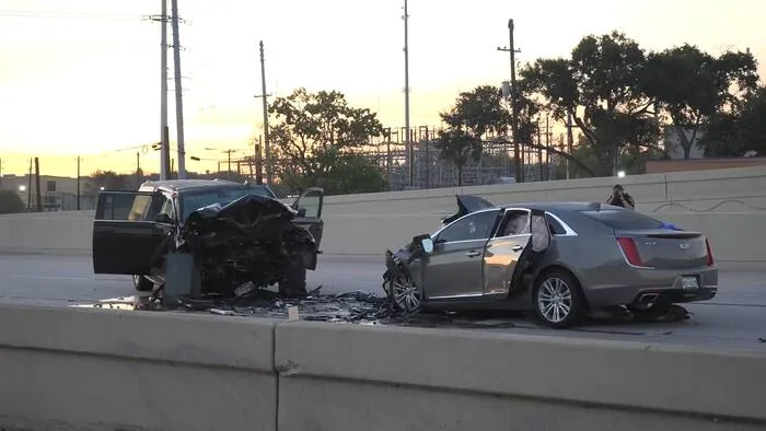 Wrong Way Crash on Houston South Loop West Kills One Driver and Critically Injures Another After Early Morning Head on Collision
